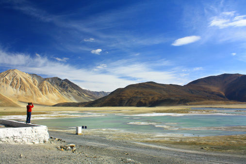 Photo of Pangong Tso, Ngari, Xizang (Tibet), India by Navina Jafa