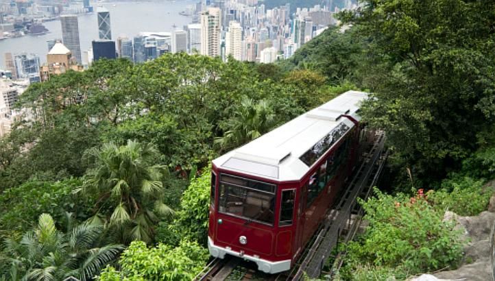 Photo of Peak Tram, 香港中環花園道 by Stephan