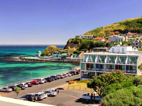 Photo of St Clair Beach Resort, Esplanade, Dunedin, New Zealand by Terry Gardner