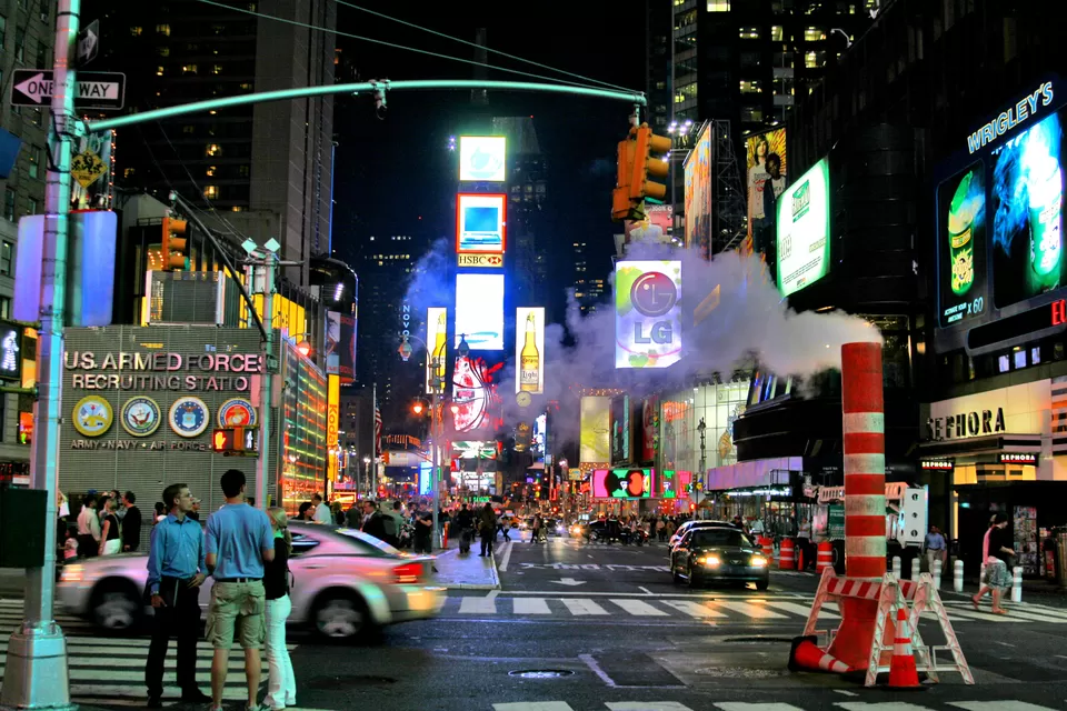 Photo of Times Square, Manhattan, NY by Magandeep Singh