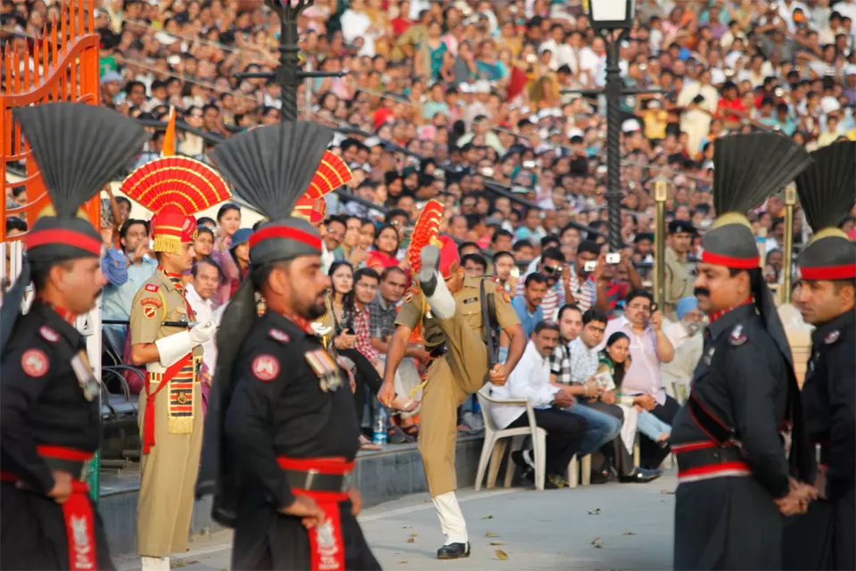 Photo of Wagah Border, Lahore District, Punjab, Pakistan by Aparshakti & Ayushmann Khurana