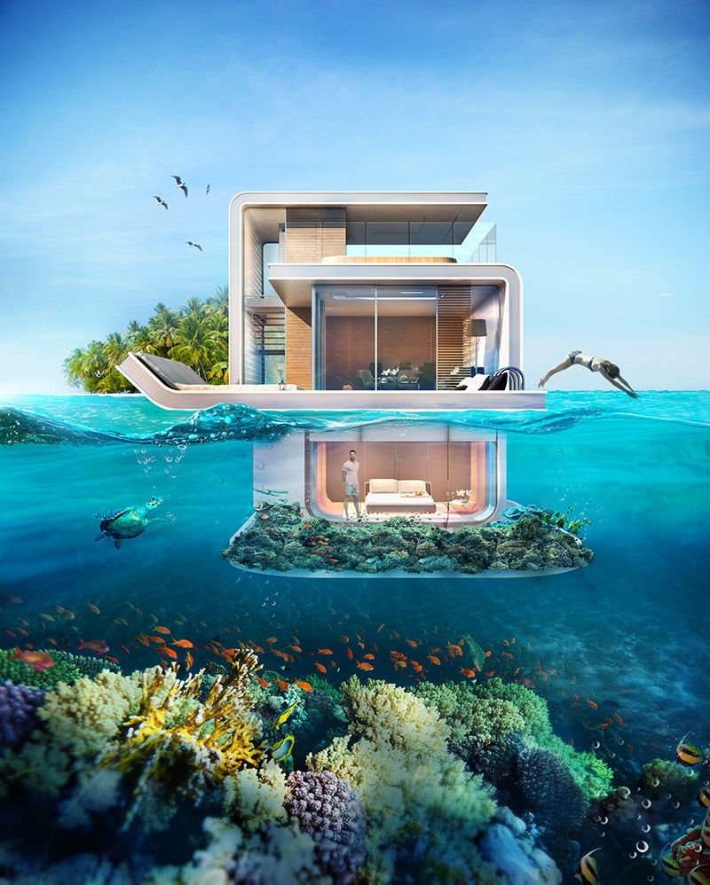 Photo of Dubai's New Floating Villas Are So Stunning They Almost Look Photoshopped 1/5 by Sreshti Verma