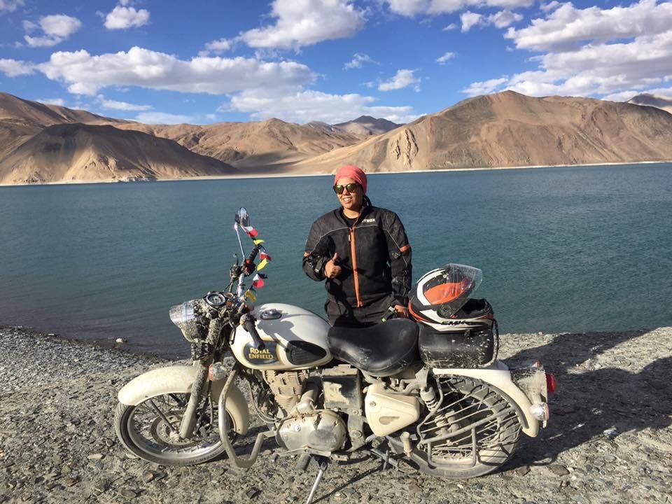 Photo of At 19, This DU Biker Could Be The Youngest Woman To Ride To Khardung La 2/2 by Sreshti Verma