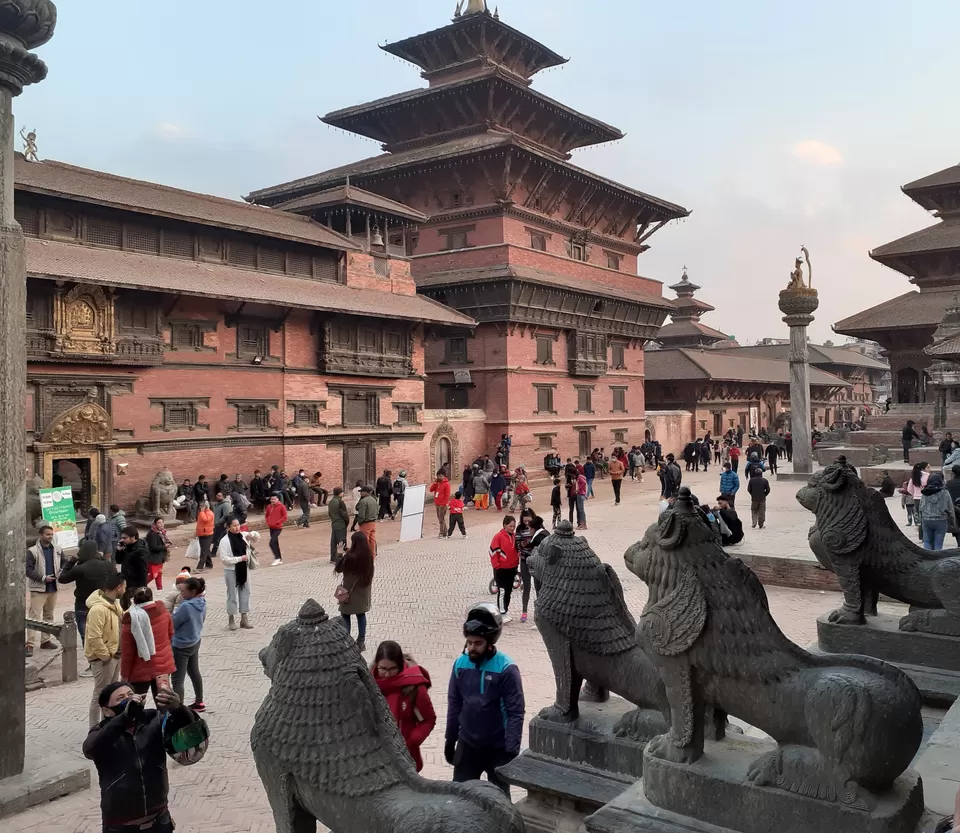 Photo of Patan Durbar Square, Lalitpur, Nepal by Saptaparni Chakrabarti
