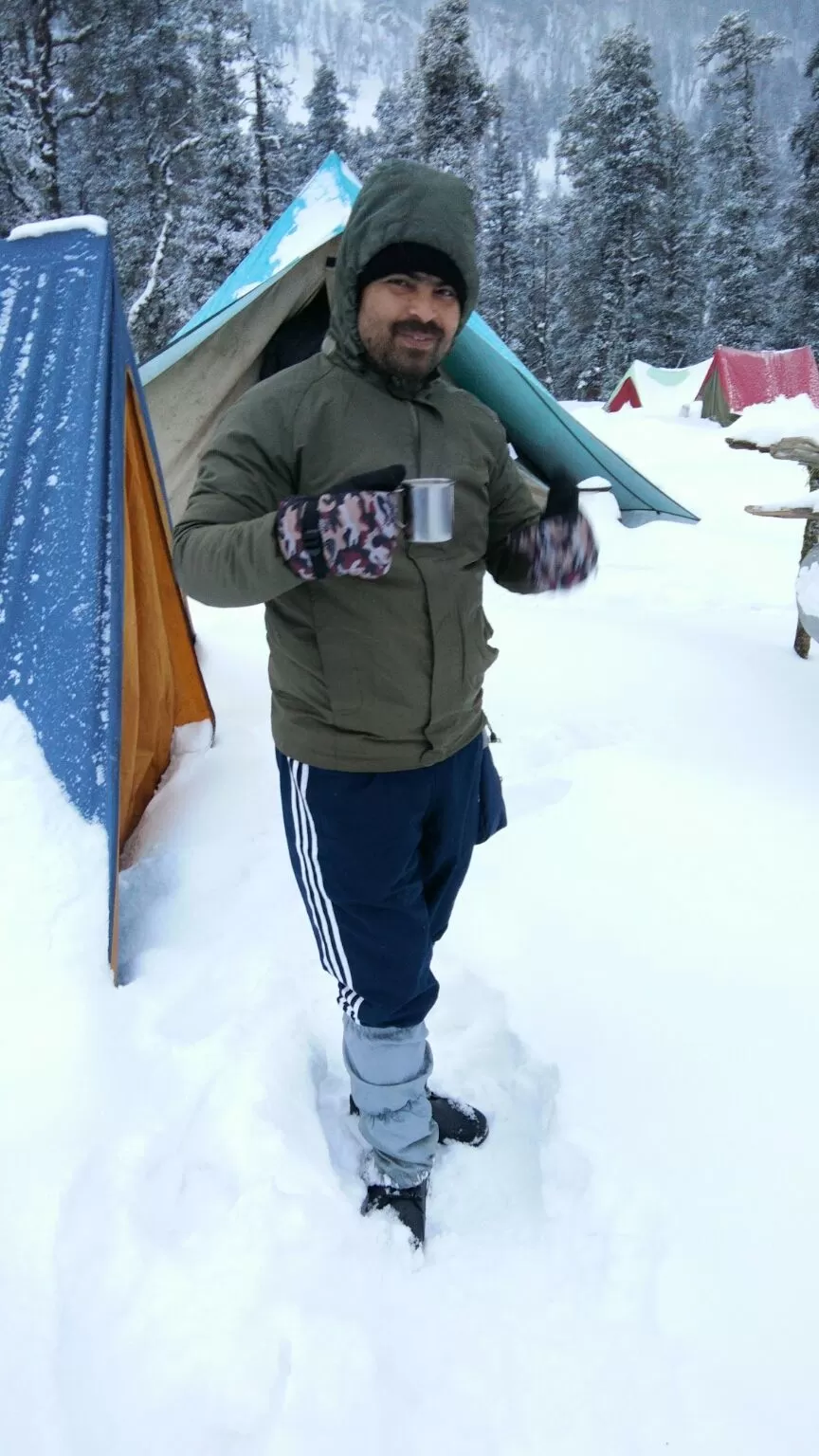 Photo of Kedarkantha winter trek by Deepak Goswami