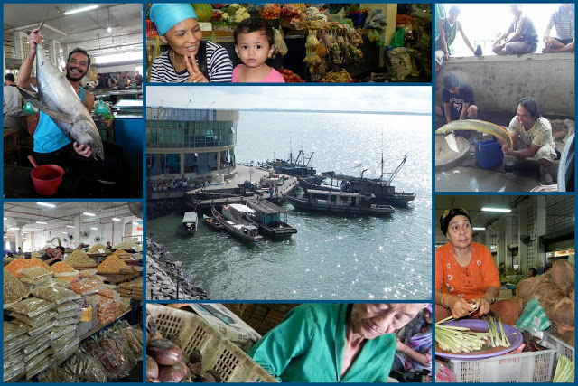 Photo of Sandakan Central Market Malaysia by Monica Tindall