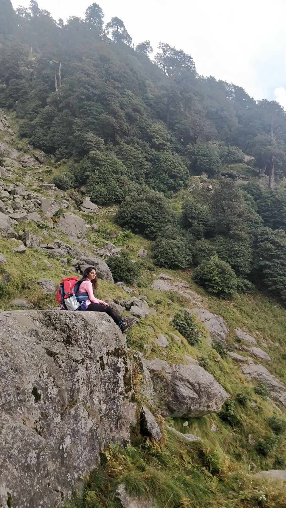 Photo of Triund Trek, Trail to Triund Hill, Dharamshala, Himachal Pradesh, India by Prachi Shah
