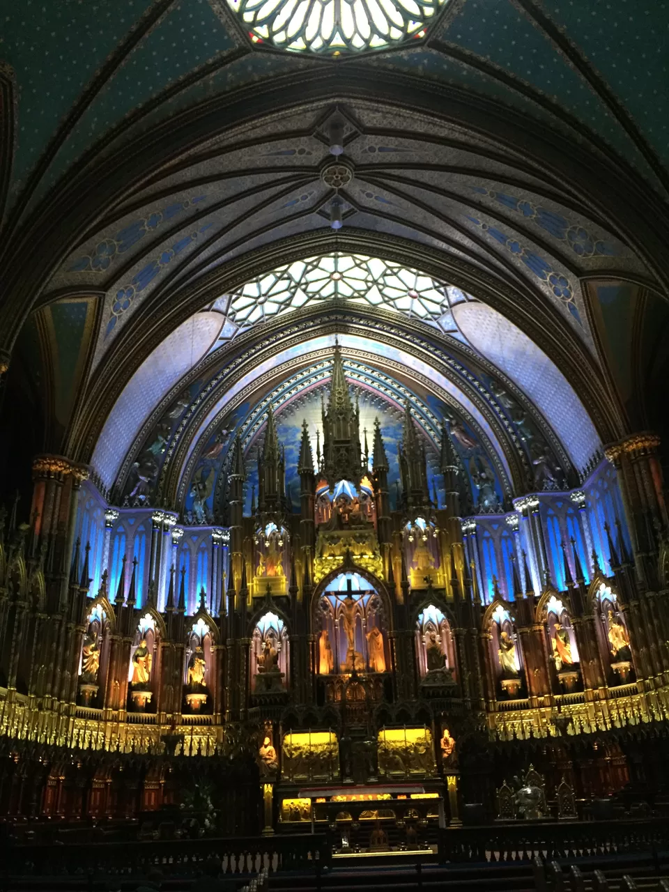 Photo of Notre-Dame Basilica of Montreal, Notre-Dame Street West, Montreal, QC, Canada by Prachi Shah
