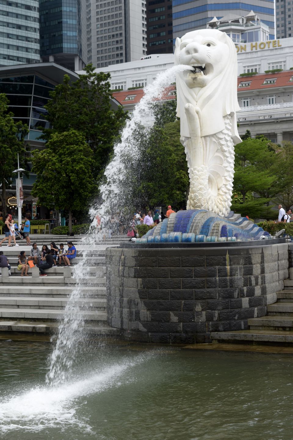 Photo of Fullerton Road, Merlion Park, Singapore by Bhartendu Sharma