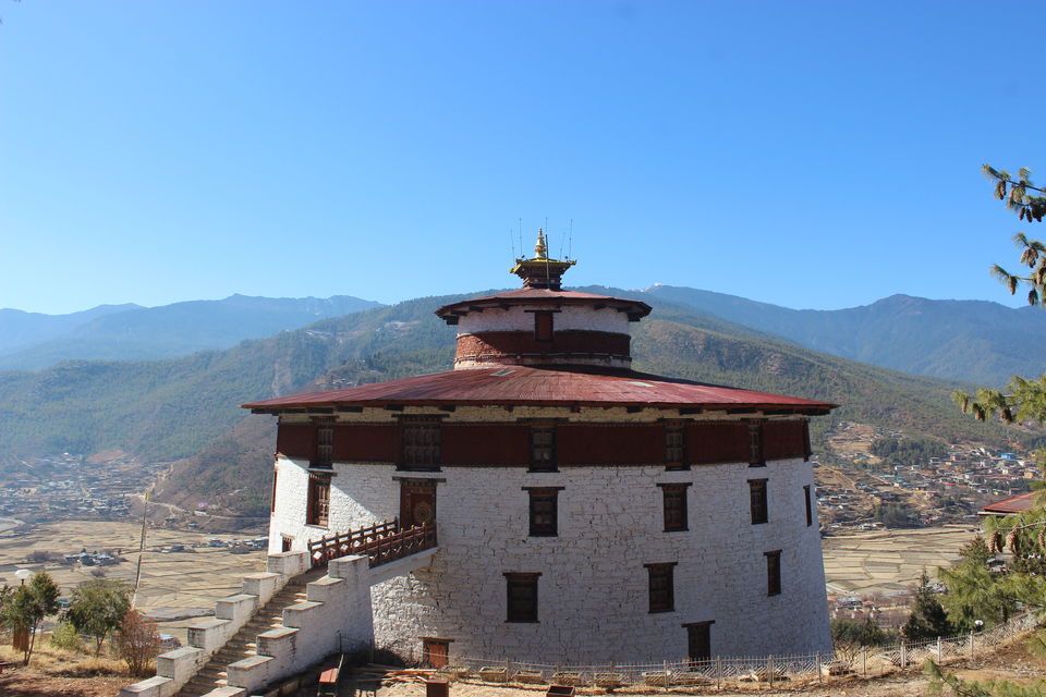 Photo of Ta Dzong, Paro, Bhutan by Hithesh Bhat