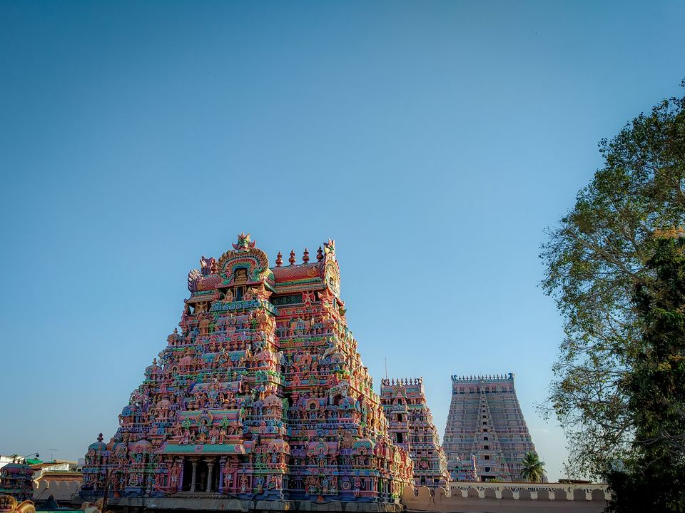 Photo of Sri Ranganathar Swamy Temple, Srirangam, Tiruchirappalli, Tamil Nadu, India by Hithesh Bhat