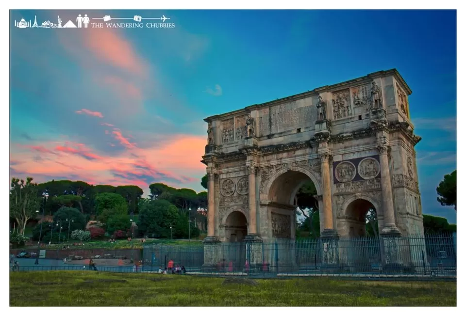 Photo of Arch of Constantine, Via di San Gregorio, Rome, Metropolitan City of Rome, Italy by The Wandering Chubbies