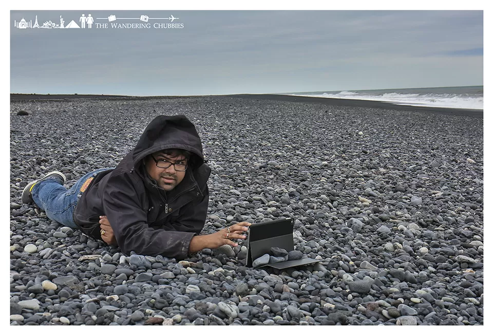 Photo of Reynisfjara Beach, Iceland by The Wandering Chubbies
