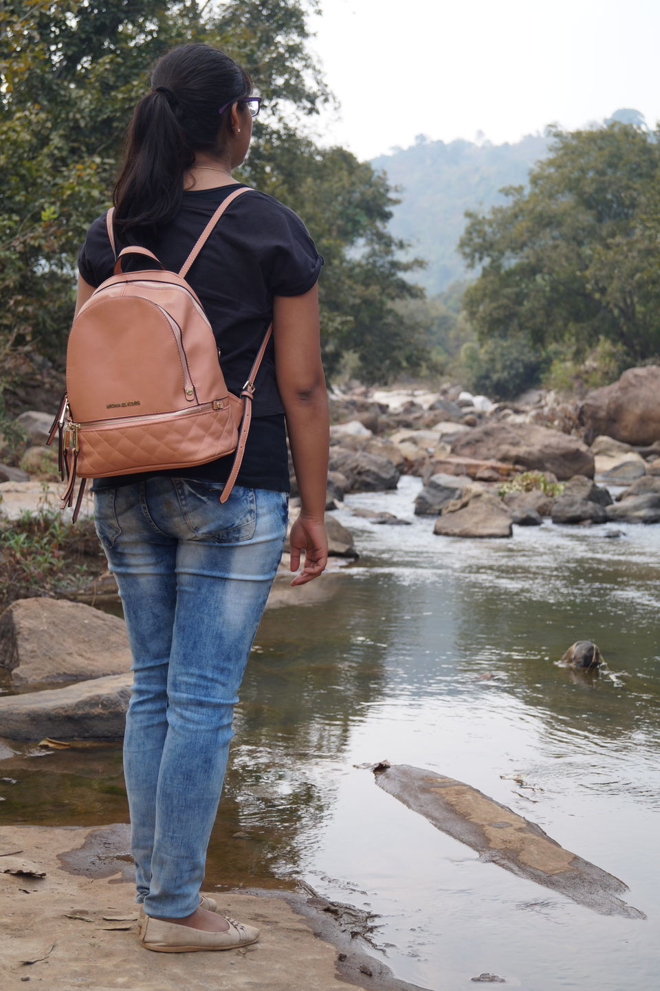 Photo of Katiki Waterfalls Road, Andhra Pradesh, India by sravya chowdary