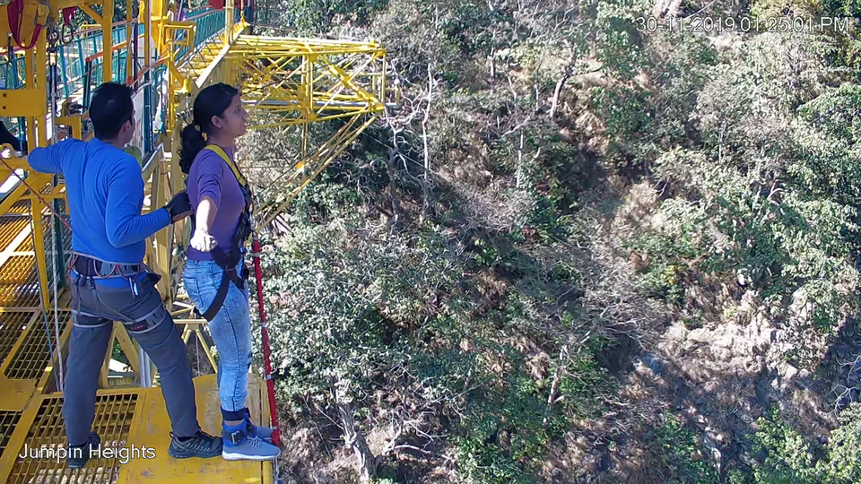 Photo of Bungee Bridge, Musarali, Uttarakhand, India by Traveltikrum
