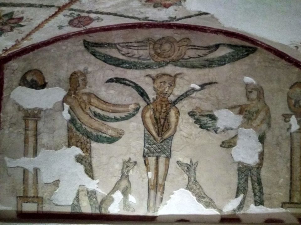 Photo of Catacombs of Kom el Shoqafa, Al Karah WA at Toubageyah WA Kafr Al Ghates, Qesm Karmouz, Egypt by Mustafa Shahid