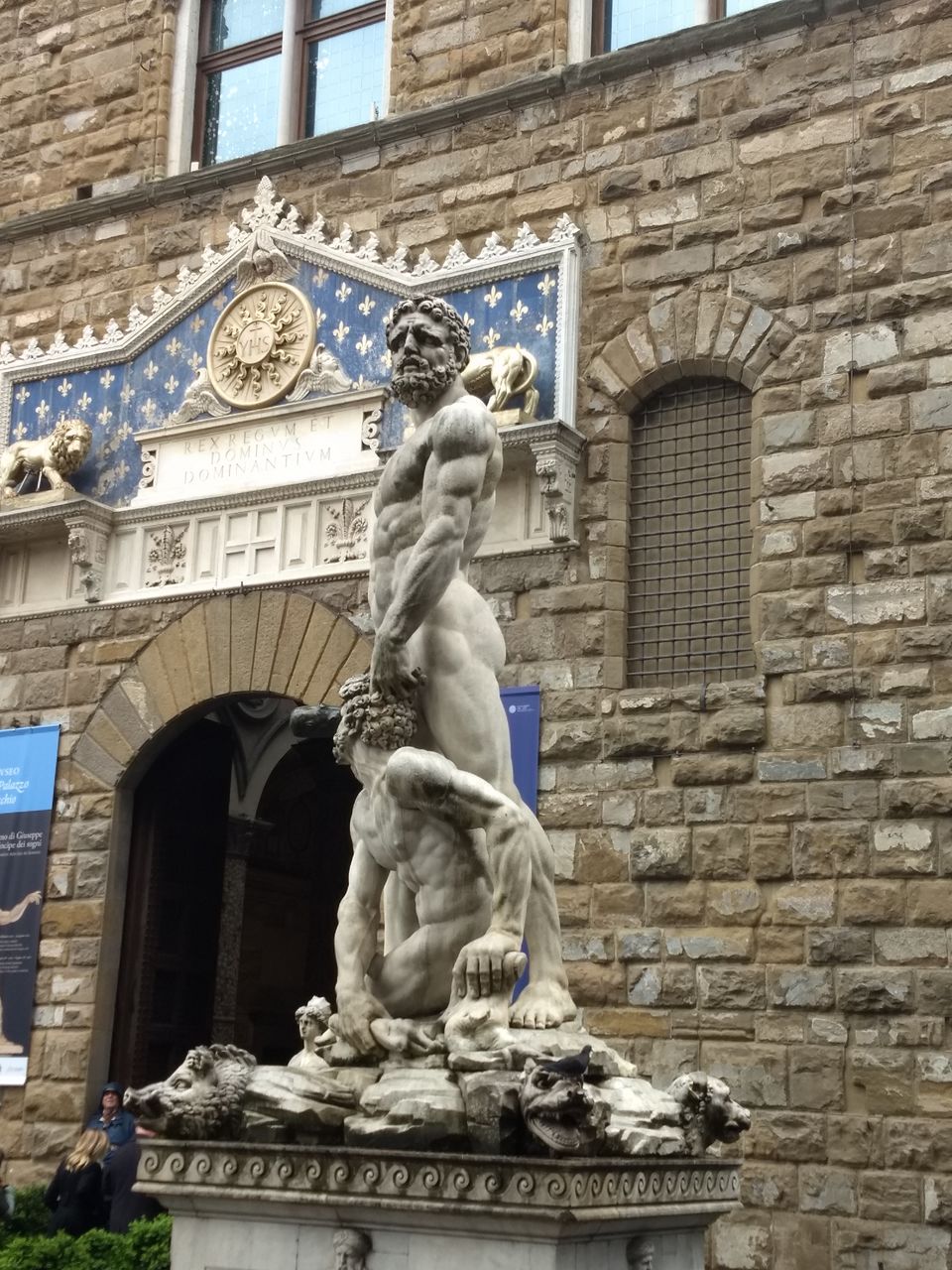 Photo of Hercules and Cacus, Piazza della Signoria, Florence, Metropolitan City of Florence, Italy by Mustafa Shahid