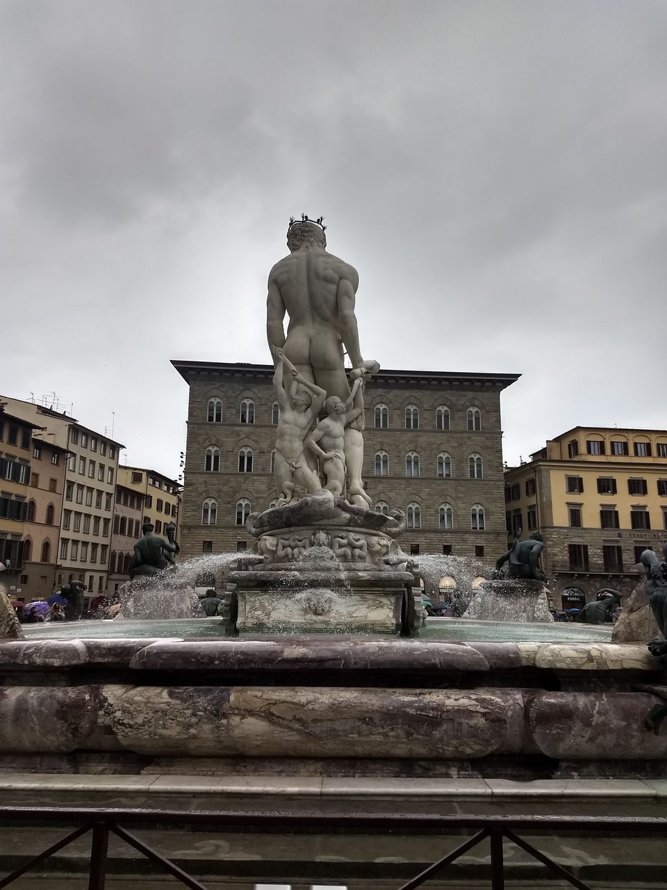 Photo of Fontana del Nettuno, Piazza della Signoria, Florence, Metropolitan City of Florence, Italy by Mustafa Shahid