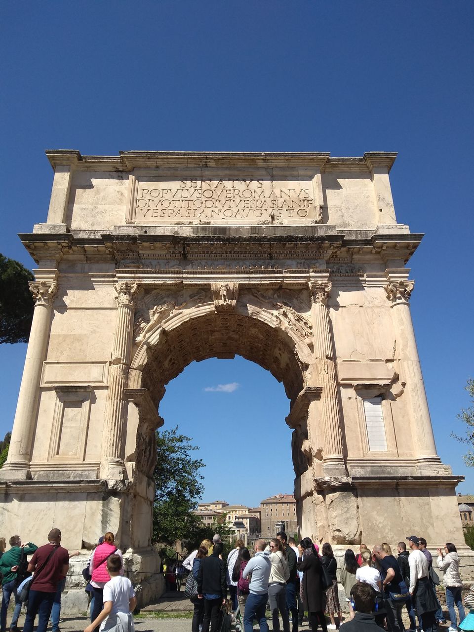 Photo of Arco de Tito, Via Sacra, Rome, Metropolitan City of Rome, Italy by Mustafa Shahid