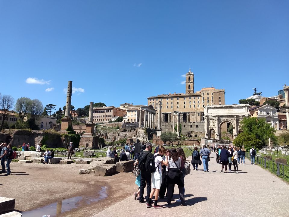 Photo of Temple of Saturn, Rome, Metropolitan City of Rome, Italy by Mustafa Shahid