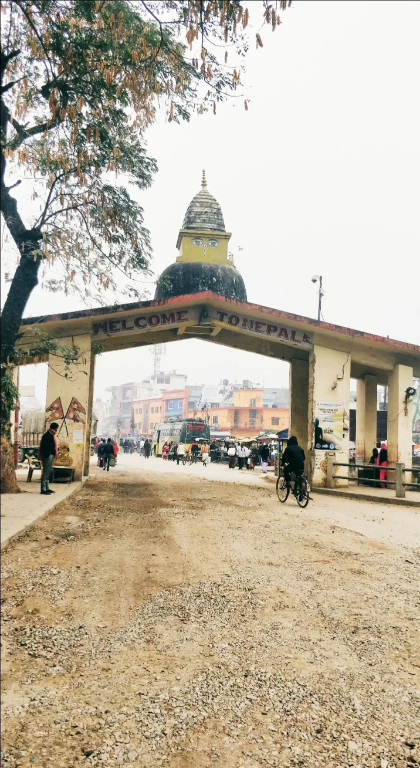 Photo of Nepal India Border Marking Pillar, Belraya, Uttar Pradesh, India by Ashi