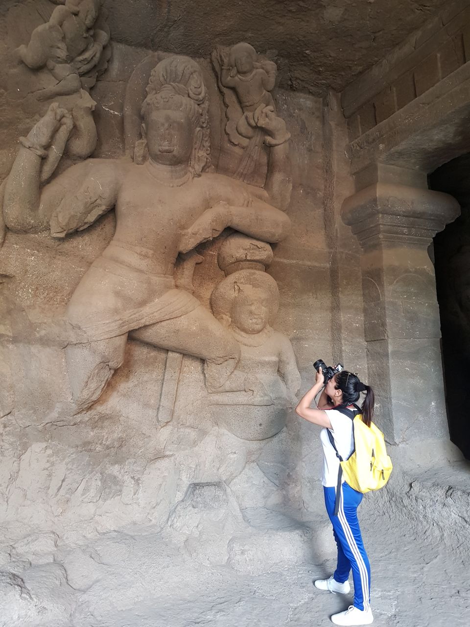Photo of Elephanta Caves, Gharapuri, Maharashtra, India by TheCrazyIndianNomad