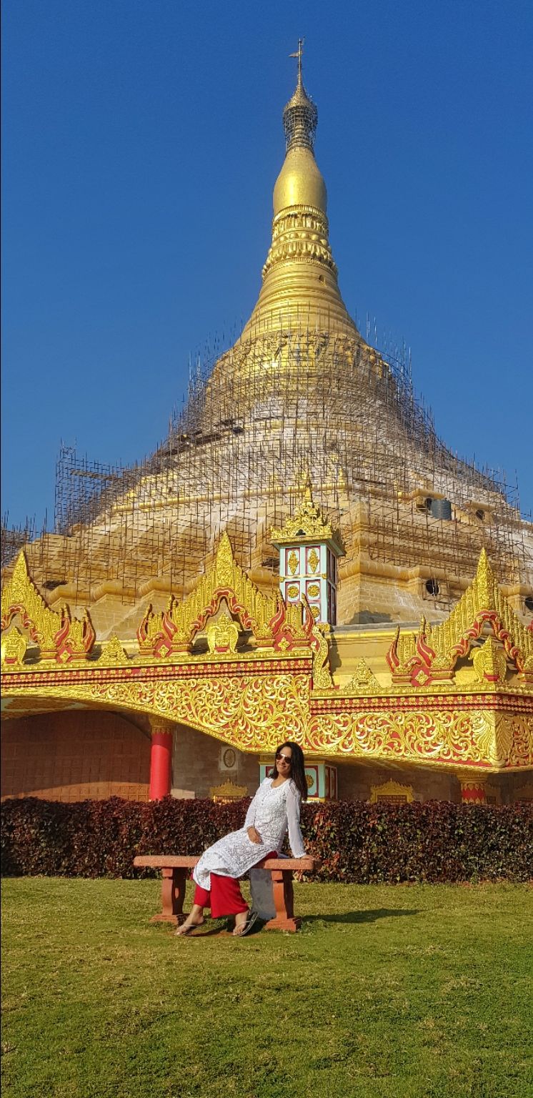 Photo of Global Vipassana Pagoda, Essel world Amusement Park, Gorai, Mumbai, Maharashtra, India by TheCrazyIndianNomad