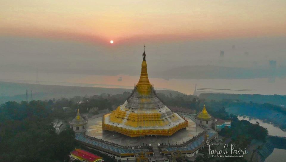 Photo of Global Vipassana Pagoda, Essel world Amusement Park, Gorai, Mumbai, Maharashtra, India by TheCrazyIndianNomad