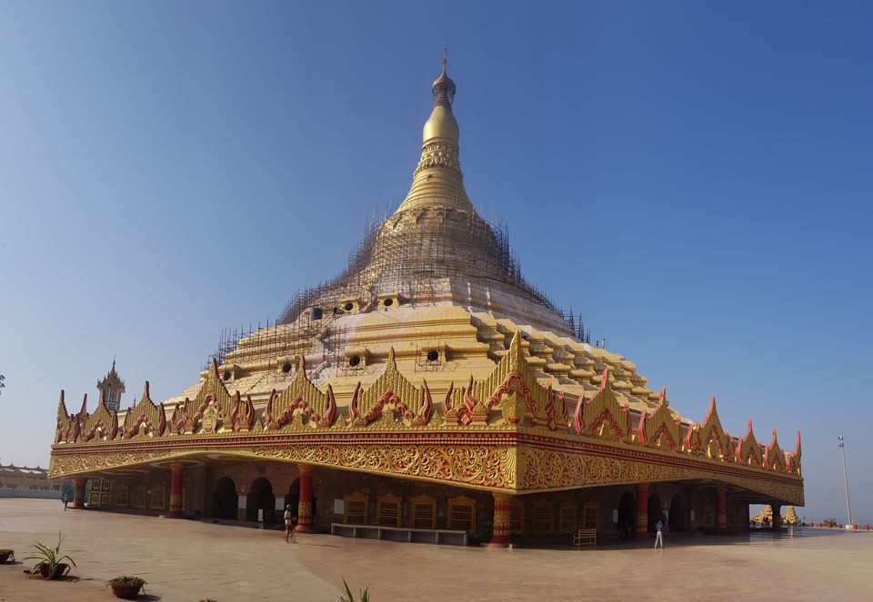 Photo of Global Vipassana Pagoda, Essel world Amusement Park, Gorai, Mumbai, Maharashtra, India by TheCrazyIndianNomad