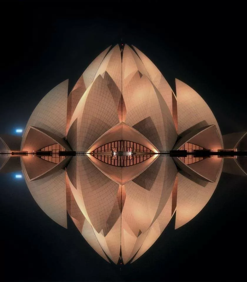 Photo of Lotus Temple Road, Block 9, Kalkaji, New Delhi, Delhi, India by Shlok Bhatnagar