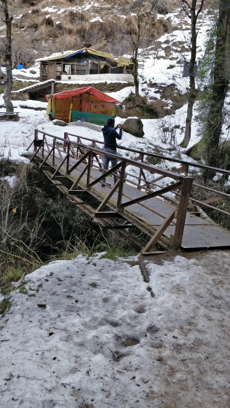 Photo of Rudranaag bridge, Khirganga trek, Rudranaag, Himachal Pradesh, India by Thesundaytraveller