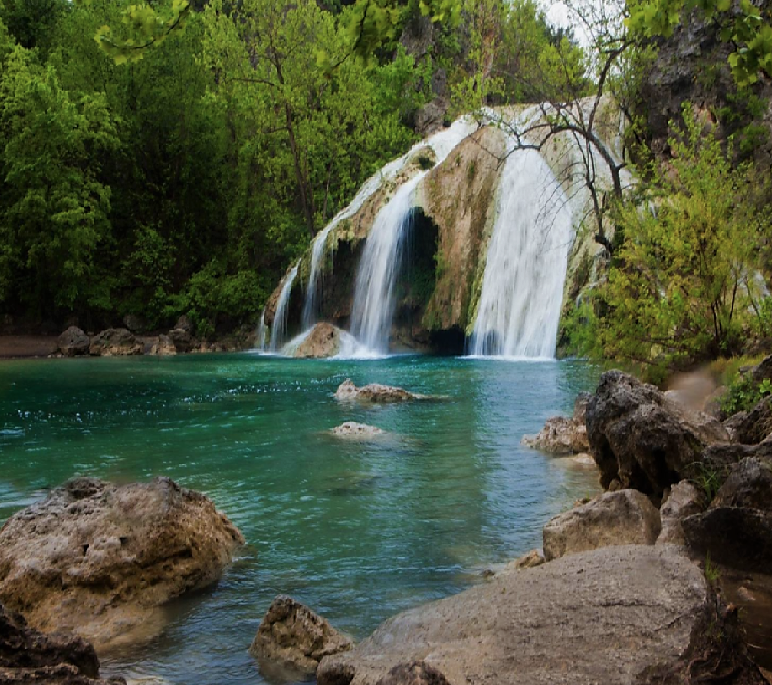 Photo of Turner Falls, Davis, OK, USA by Prashanthi Pavadi.