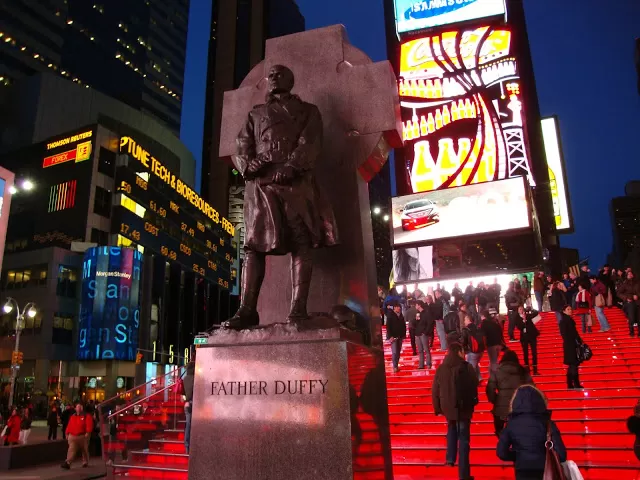 Photo of Father Duffy Square, West 47th Street, New York, NY, USA by megha jaswal