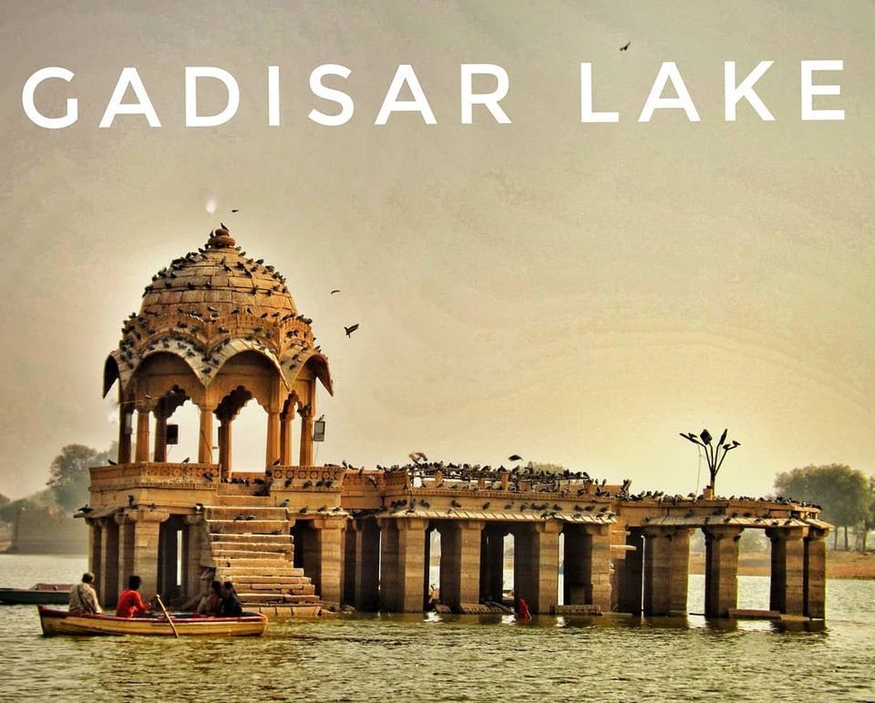 Photo of Gadisar Lake, Postal Colony, Jaisalmer, Rajasthan by Tithi and Gaurav