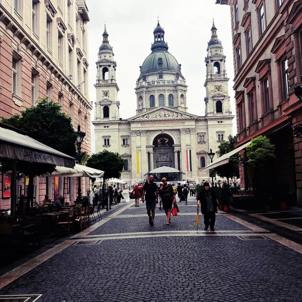 Photo of Budapest, The Fat Policeman Statue, Zrínyi Street, Hungary by Neha