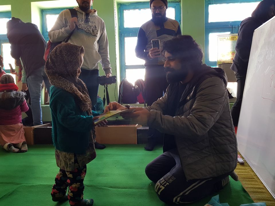 Photo of The Last Avatar Art Workshop in Hikkim, Spiti Govt School 5/9 by Aman Chotani
