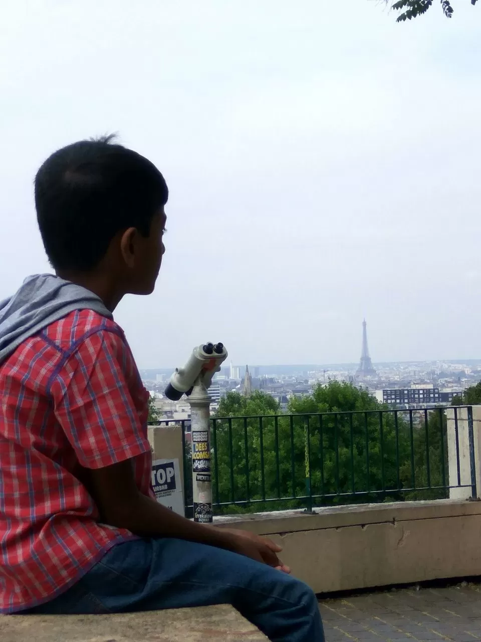 Photo of Parc de Belleville, Rue des Couronnes, Paris, France by Nandini Ramesh