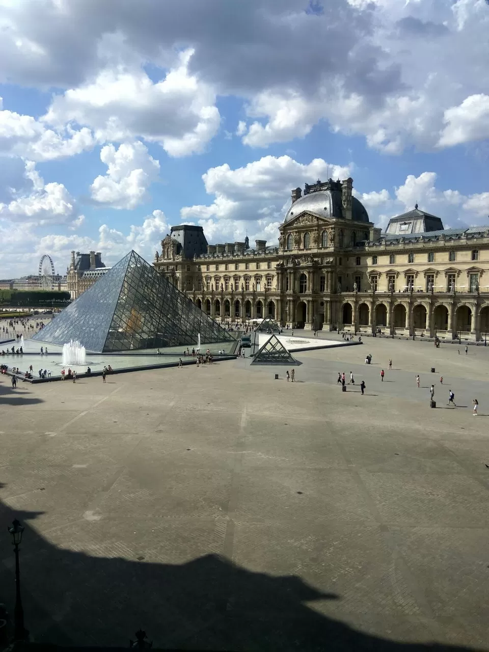 Photo of Louvre Museum, Rue de Rivoli, Paris, France by Nandini Ramesh