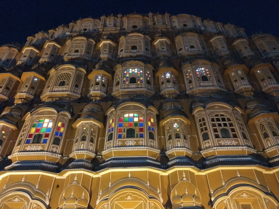 Photo of Hawa Mahal, Hawa Mahal Road, Badi Choupad, Pink City, Jaipur, Rajasthan, India by Nandini Ramesh