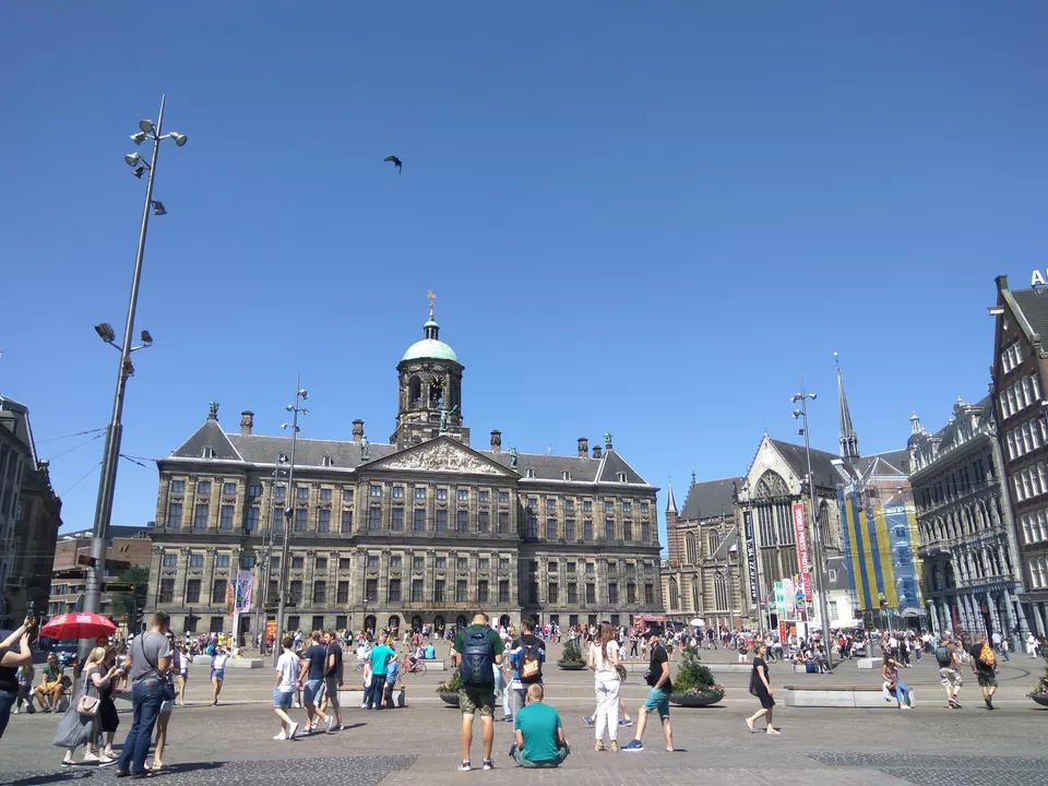 Photo of Royal Palace Amsterdam, Dam Square, Amsterdam, Netherlands by Nandini Ramesh