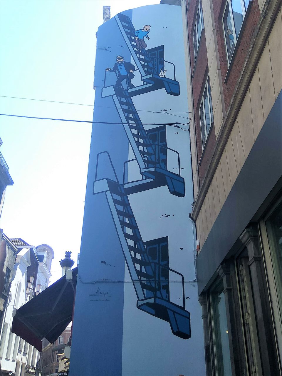 Photo of Brussels Comic Book Museum, Rue des Sables, Brussels, Belgium by Nandini Ramesh