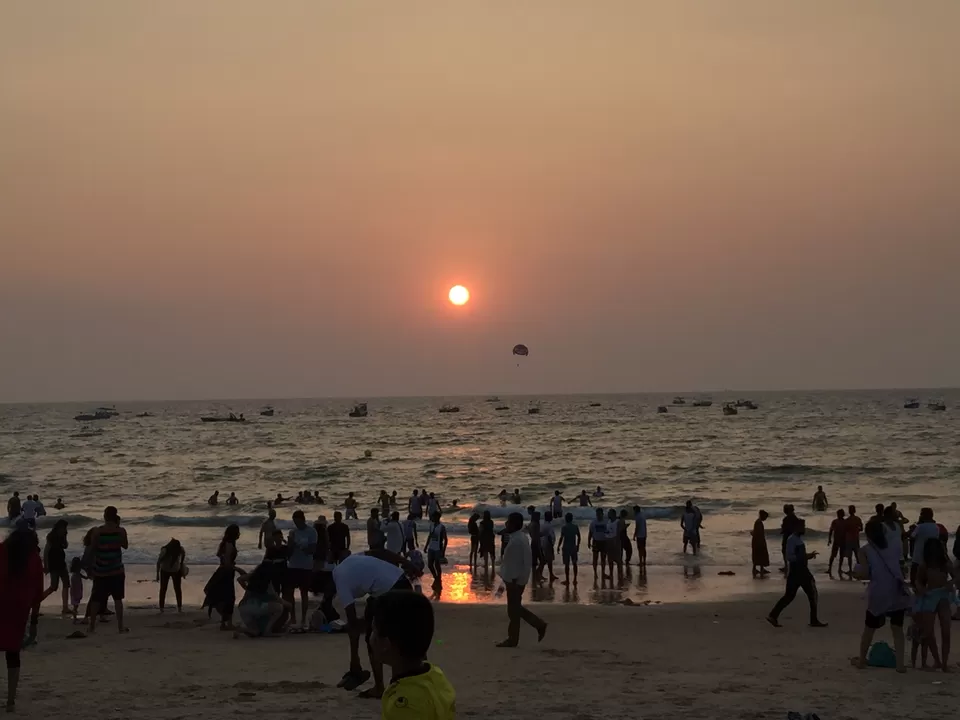 Photo of Calangute Beach, Goa by Rama Krishna Pardhu