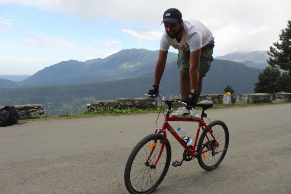 Photo of Cycling trip to Gulmarg by Muzamil Farooq