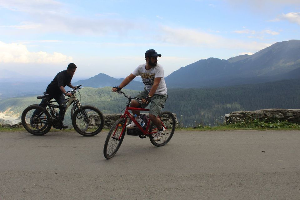 Photo of Cycling trip to Gulmarg by Muzamil Farooq