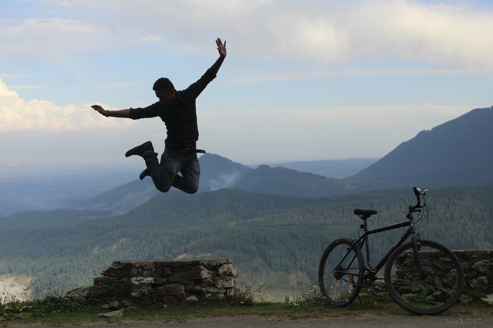 Photo of Cycling trip to Gulmarg by Muzamil Farooq