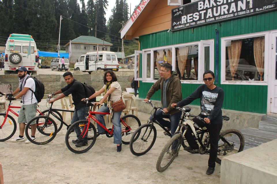 Photo of Cycling trip to Gulmarg by Muzamil Farooq
