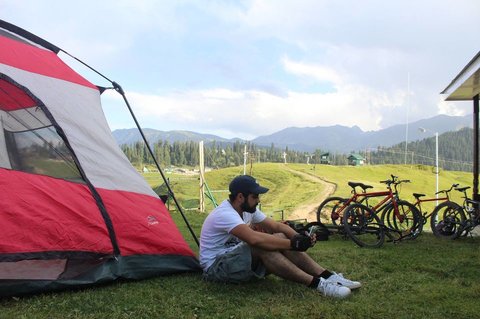 Photo of Cycling trip to Gulmarg by Muzamil Farooq