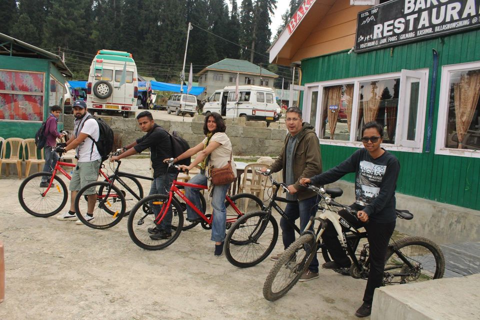 Photo of Cycling trip to Gulmarg by Muzamil Farooq