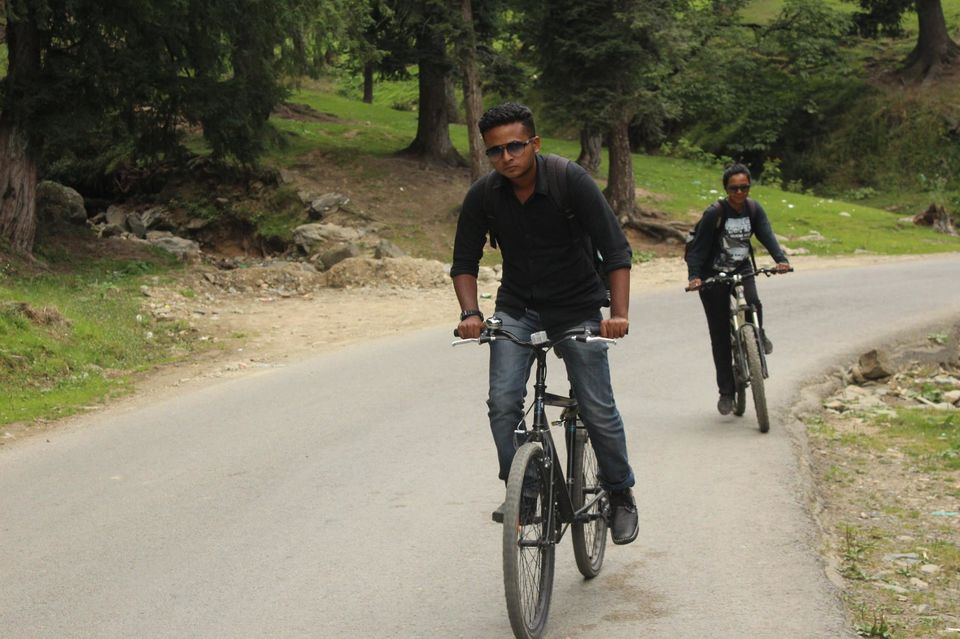 Photo of Cycling trip to Gulmarg by Muzamil Farooq