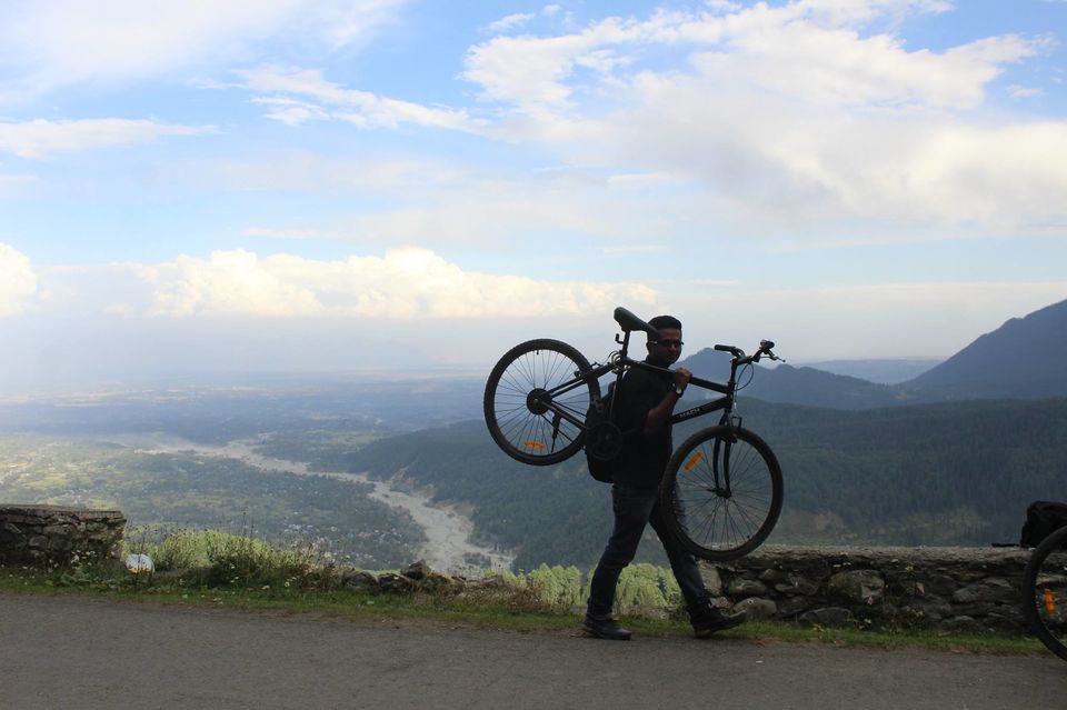 Photo of Cycling trip to Gulmarg by Muzamil Farooq